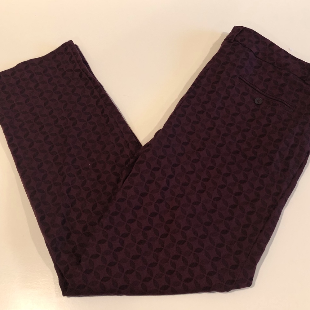 🍉 New Direction Petite Patterned Pants Sz 10P